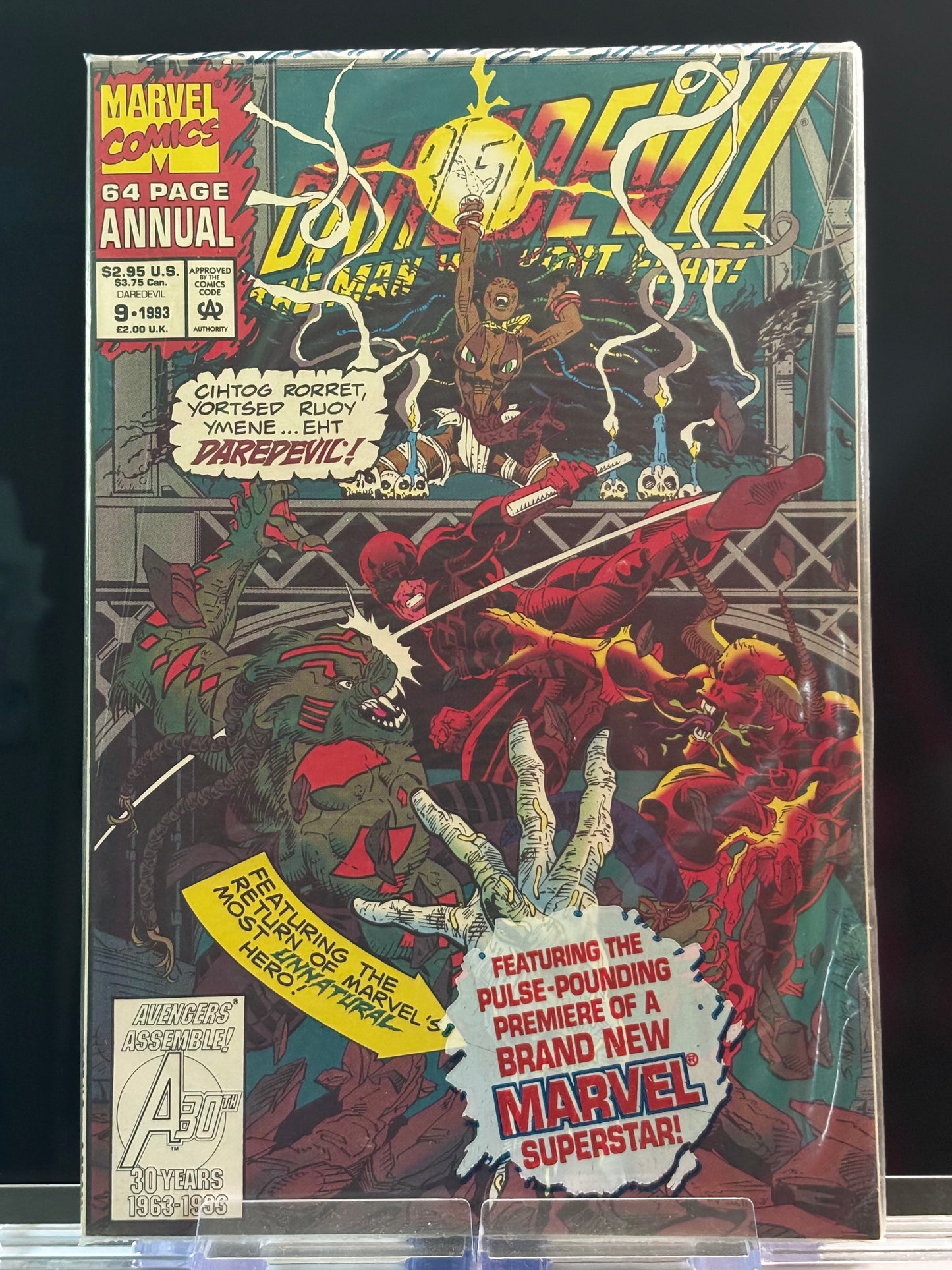 Daredevil Annuals #6,9,10 (1990–1994 Marvel) – VF/NM Lot – Predator, Ghosts, and Crossovers of Justice