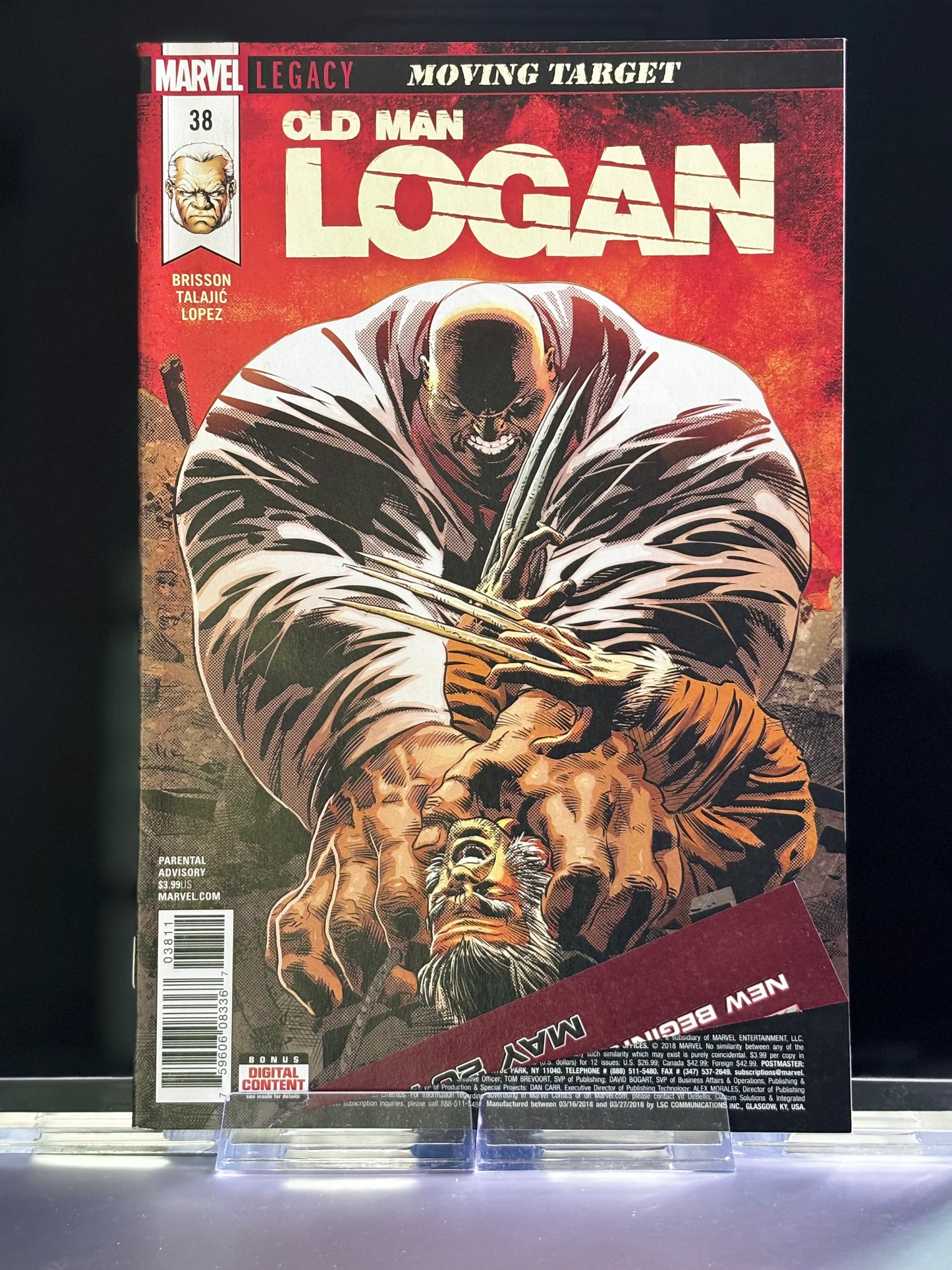 Old Man Logan (2016 Marvel) – Issues #31, 37–38, 41 – VF/NM Lot – Scarlet Samurai, Moving Target, and Logan the Hunted