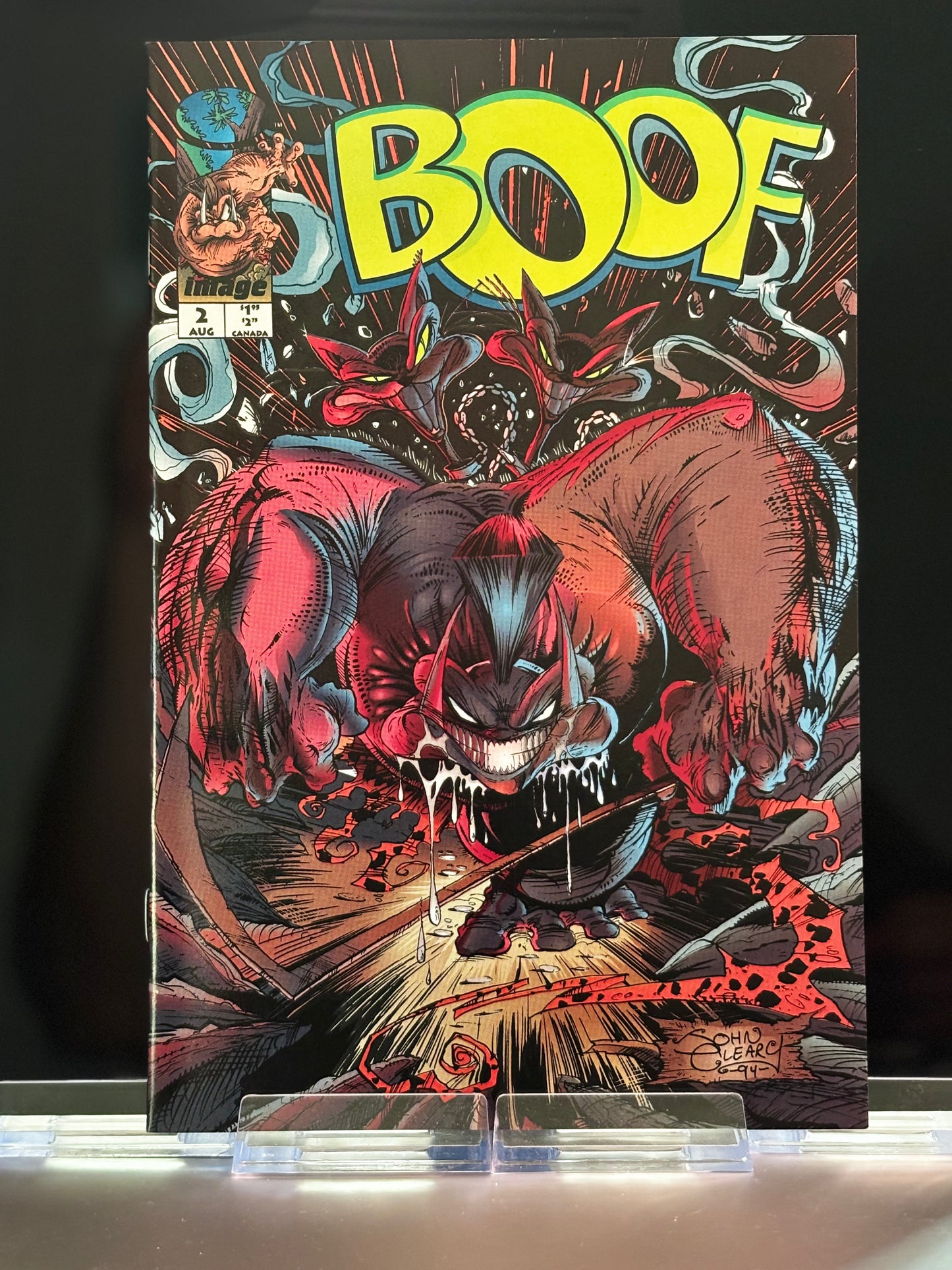 Boof #2 & 3 (1994 Image Comics) – VF/NM – Sam Kieth Surreal Comedy Duo
