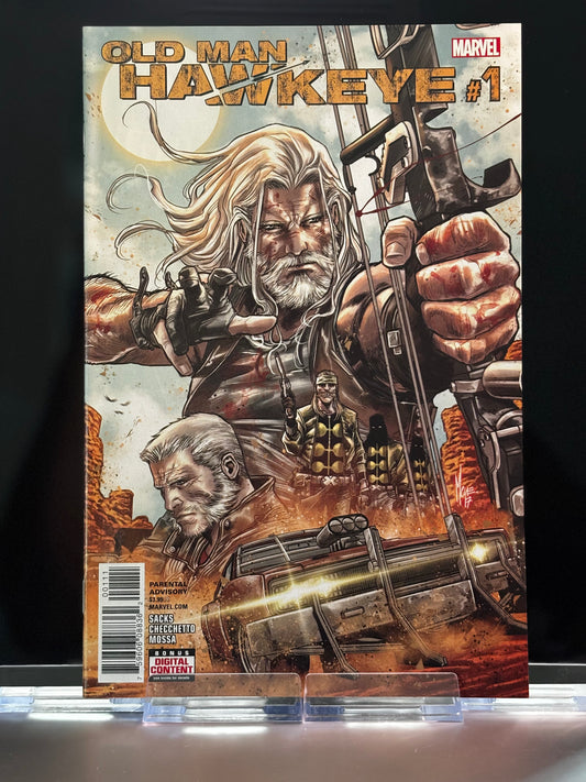 Old Man Hawkeye #1 (2018 Marvel Comics) – VF/NM – Prequel to Old Man Logan – Clint’s Last Hunt Begins