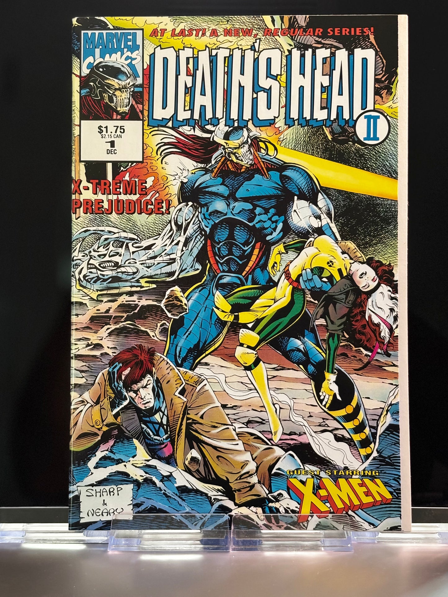 Death’s Head II #1 & 2 (1992 Marvel UK) – VF/NM – Complete Lot – Cybernetic Antihero Origin