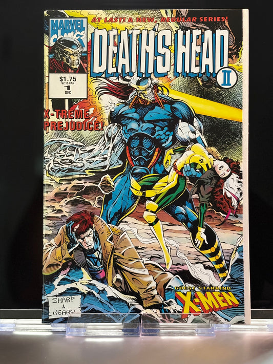 Death’s Head II #1 & 2 (1992 Marvel UK) – VF/NM – Complete Lot – Cybernetic Antihero Origin