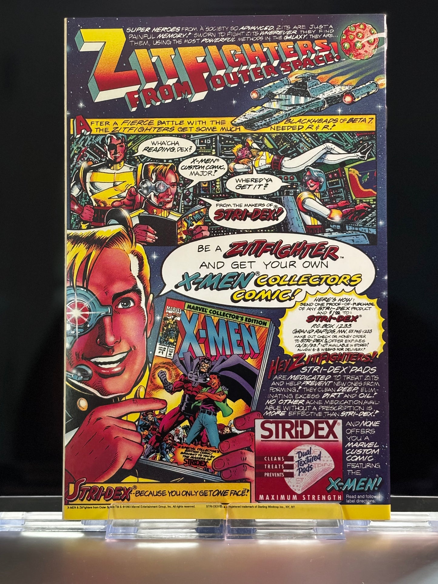 Death’s Head II & The Origin of Die-Cut #1 (1993 Marvel UK) – NM – “The First Cut” – Antihero Origin One-Shot