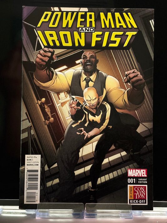 Power Man and Iron Fist #1–3 (2016 Marvel) – VF/NM Lot – Heroes for Hire Reunite!