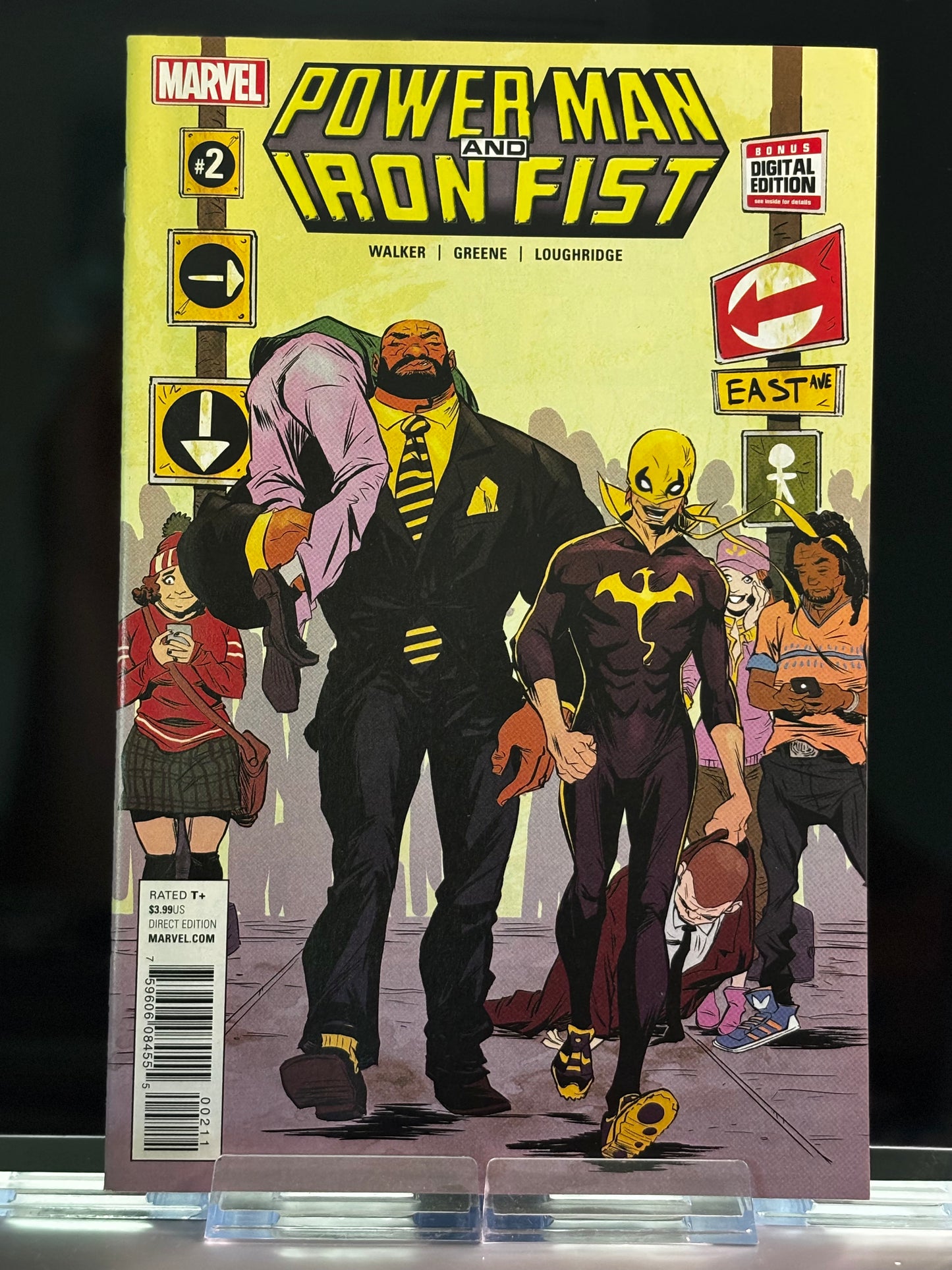 Power Man and Iron Fist #1–3 (2016 Marvel) – VF/NM Lot – Heroes for Hire Reunite!