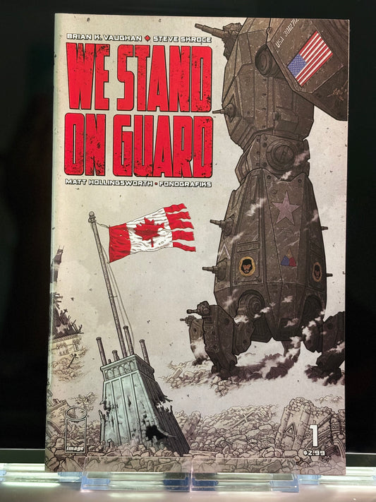 We Stand On Guard #1B–3 (2015 Image Comics) – VF/NM – Brian K. Vaughan Sci-Fi Mini-Series – Variant Included