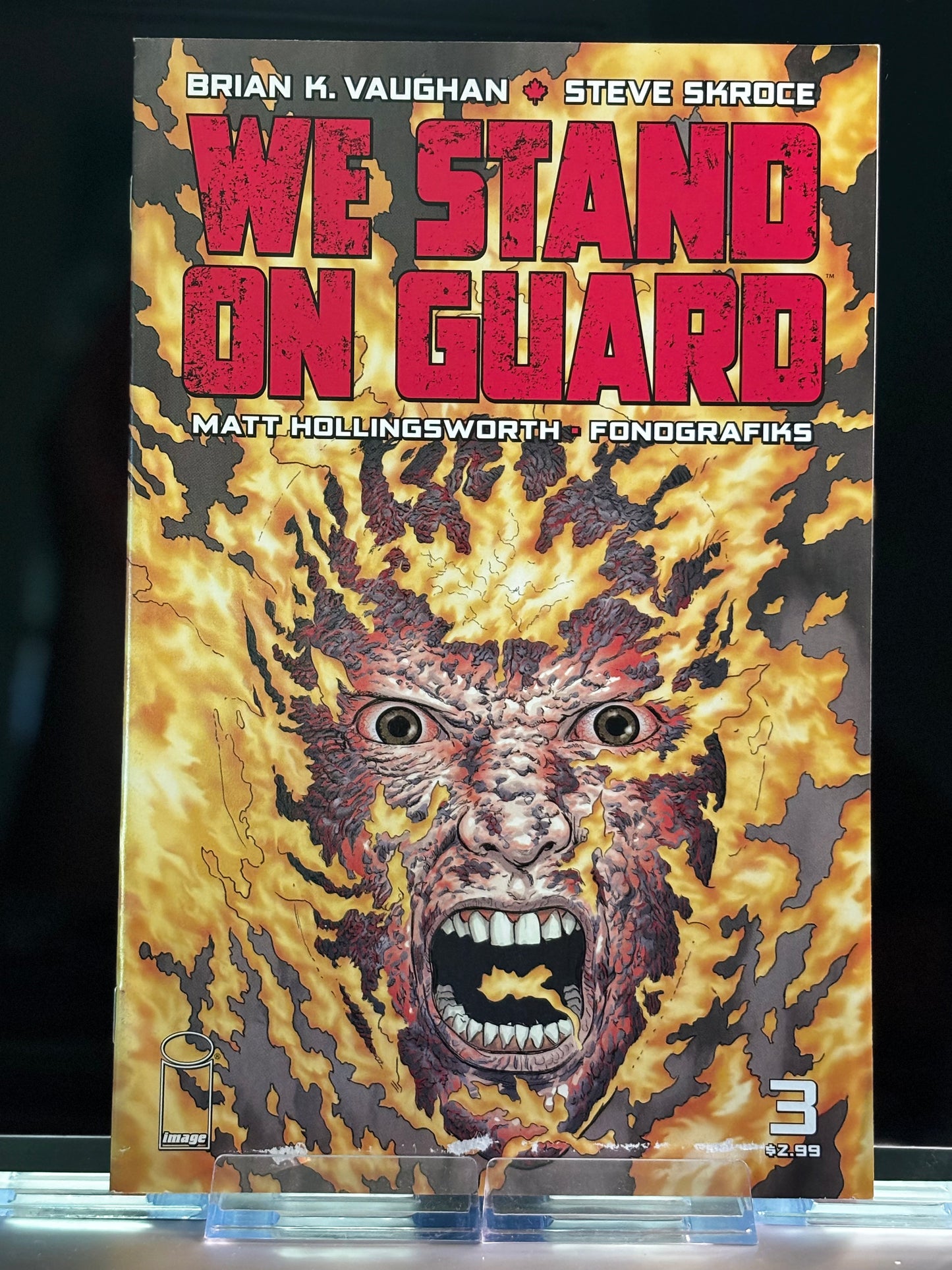 We Stand On Guard #1B–3 (2015 Image Comics) – VF/NM – Brian K. Vaughan Sci-Fi Mini-Series – Variant Included