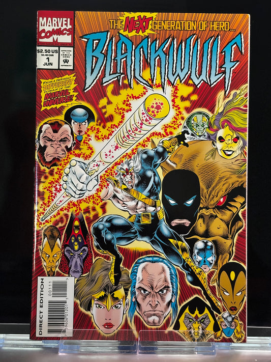 Blackwulf #1–6 (1994 Marvel Comics) – VF/NM – Complete Cosmic Antihero Series