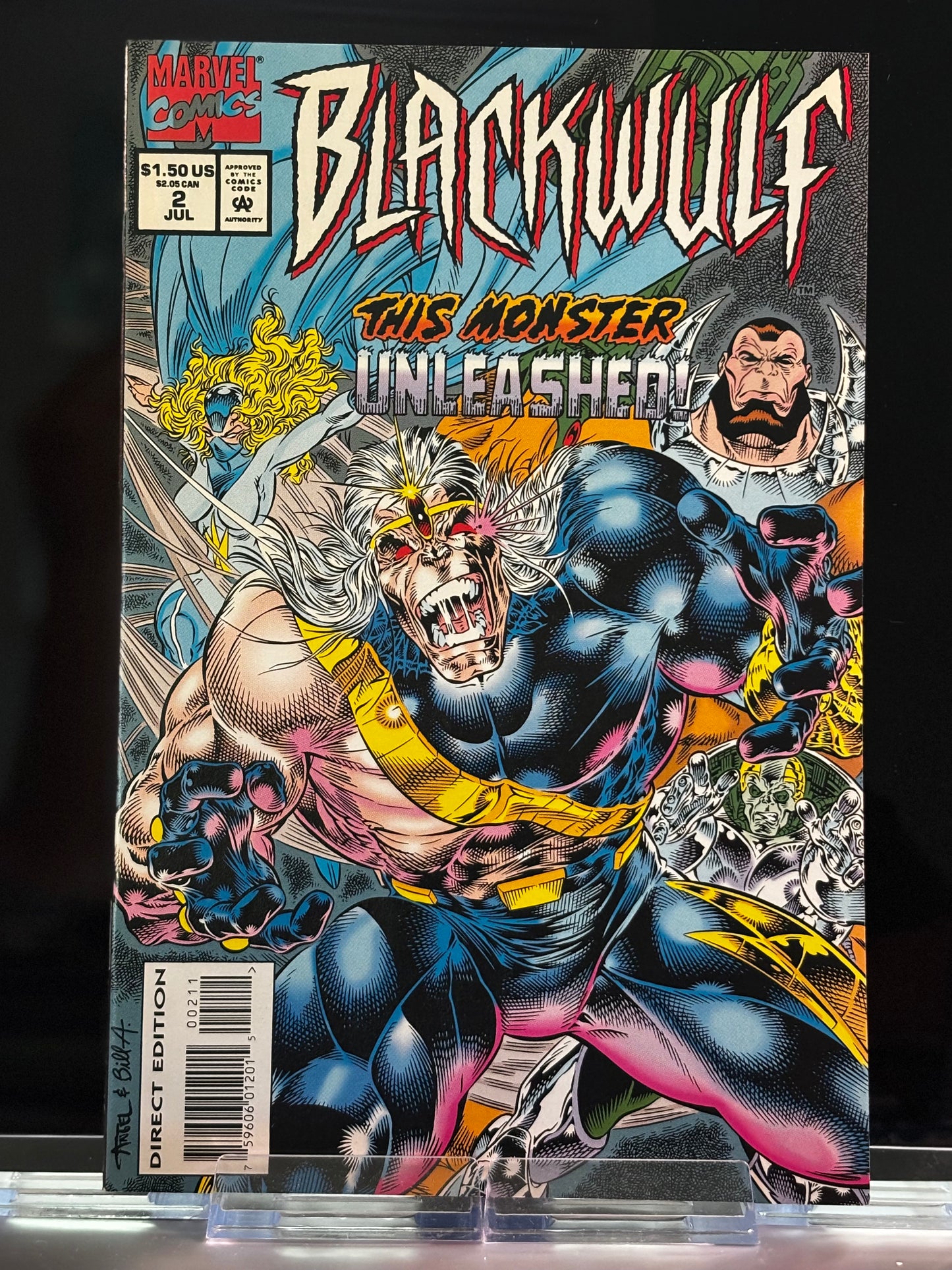 Blackwulf #1–6 (1994 Marvel Comics) – VF/NM – Complete Cosmic Antihero Series