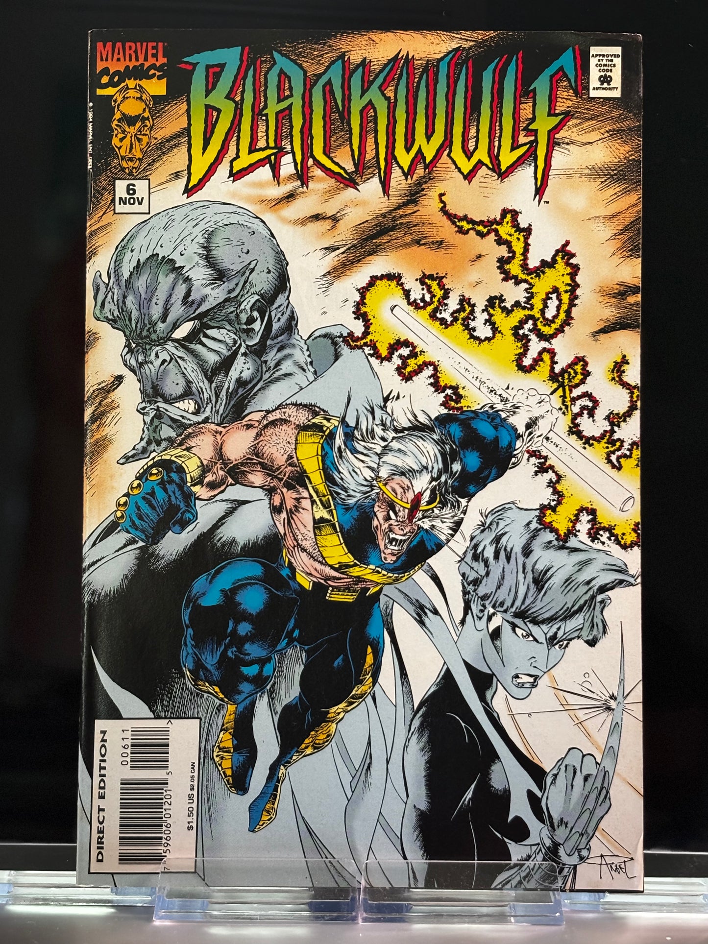 Blackwulf #1–6 (1994 Marvel Comics) – VF/NM – Complete Cosmic Antihero Series