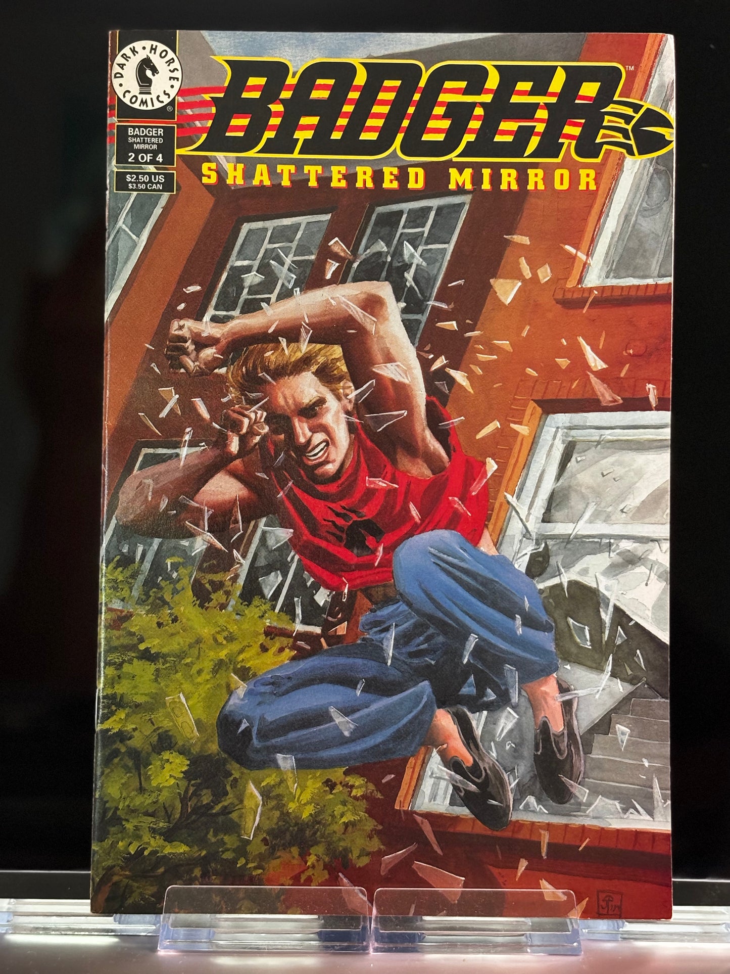 Badger: Shattered Mirror #1–4 (1994 Dark Horse Comics) – VF/NM – Complete Martial Arts Madness Mini-Series