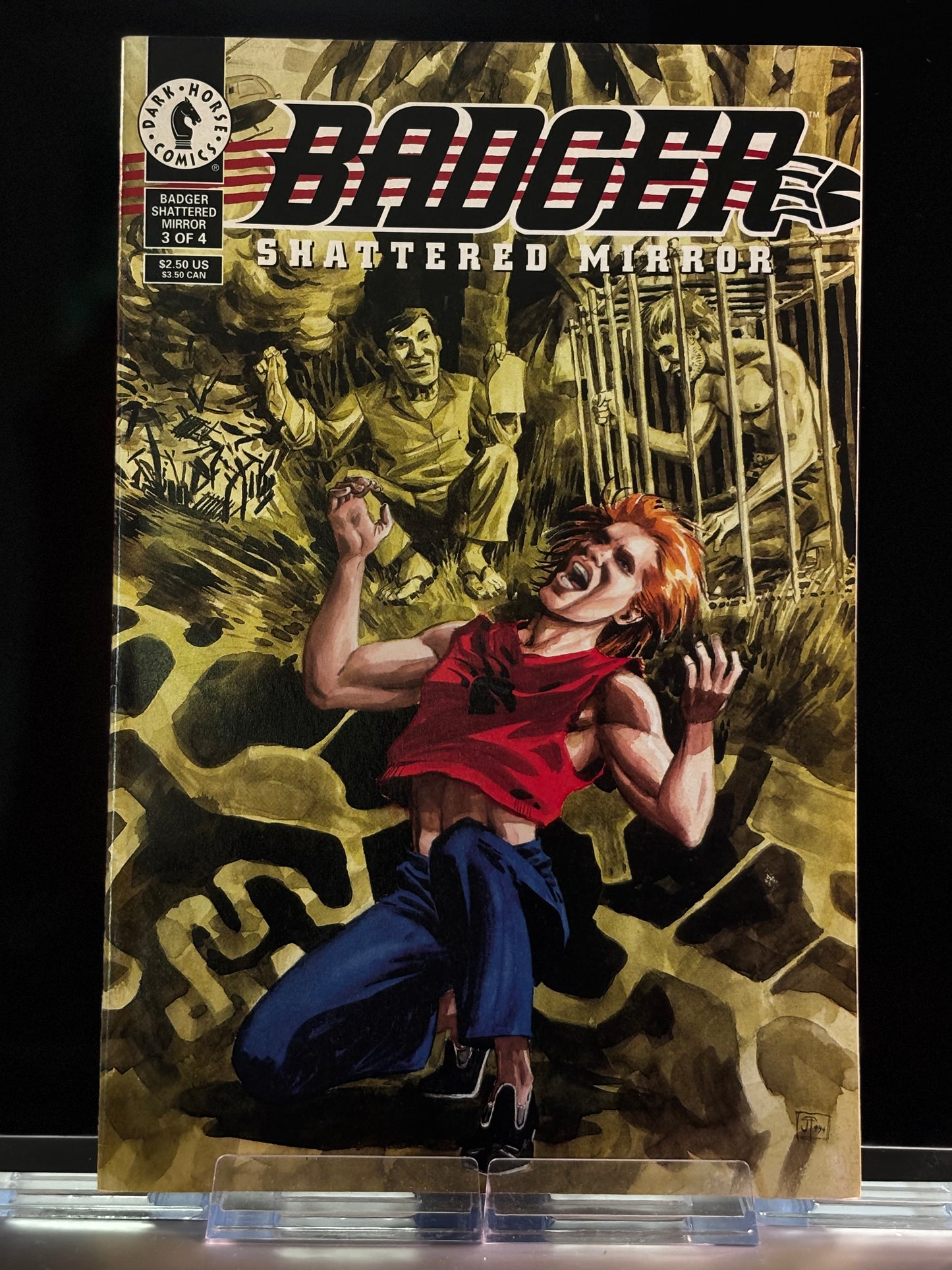 Badger: Shattered Mirror #1–4 (1994 Dark Horse Comics) – VF/NM – Complete Martial Arts Madness Mini-Series