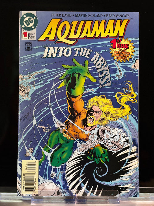 Aquaman #1–3 (1994 DC Comics) – VF/NM – Peter David Rebirth Era – First 3-Issue Lot