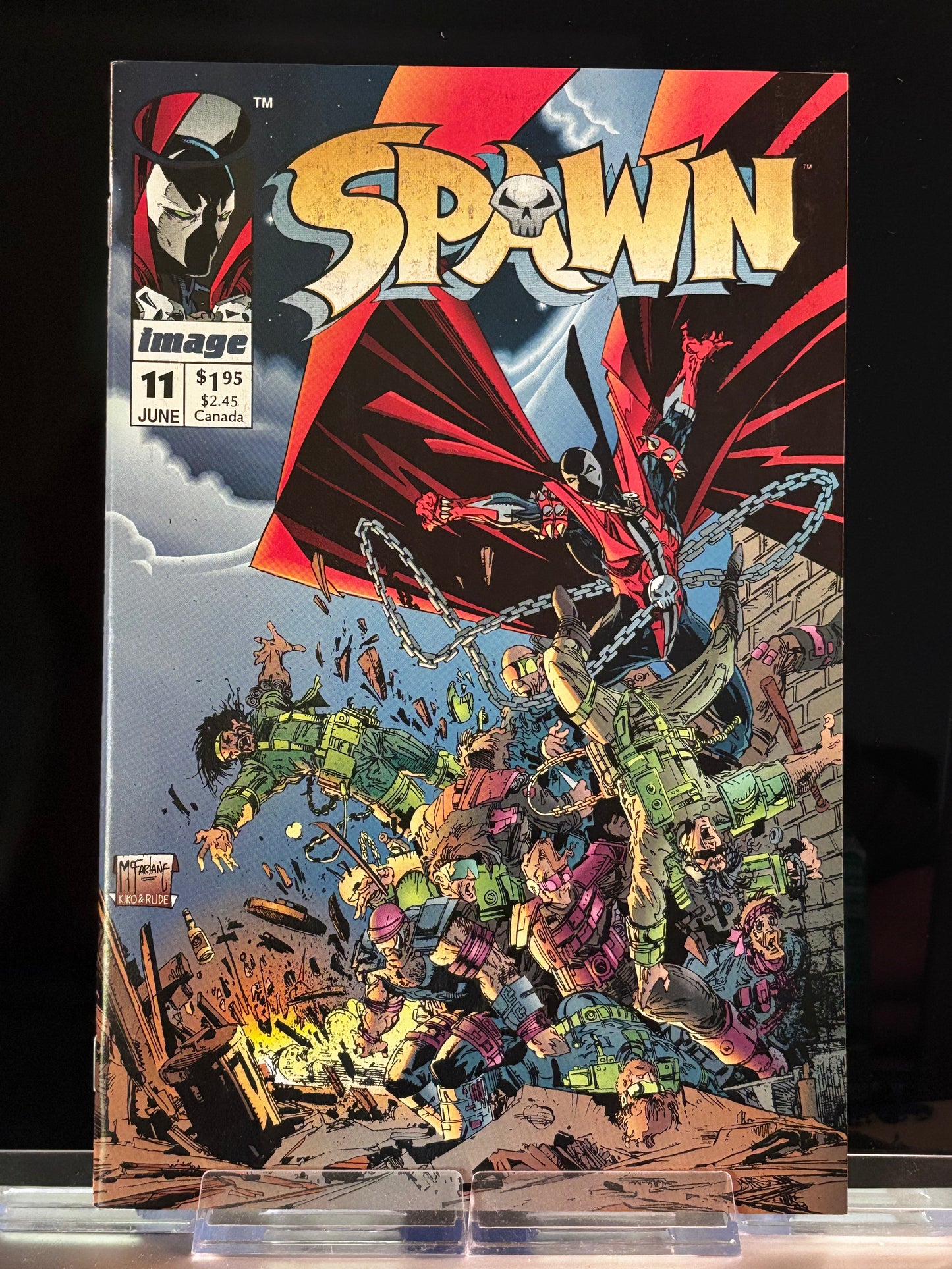 Spawn #11D (1993 Image Comics) – VF/NM – Variant D – “Home” Story – Al Simmons' Past Revealed
