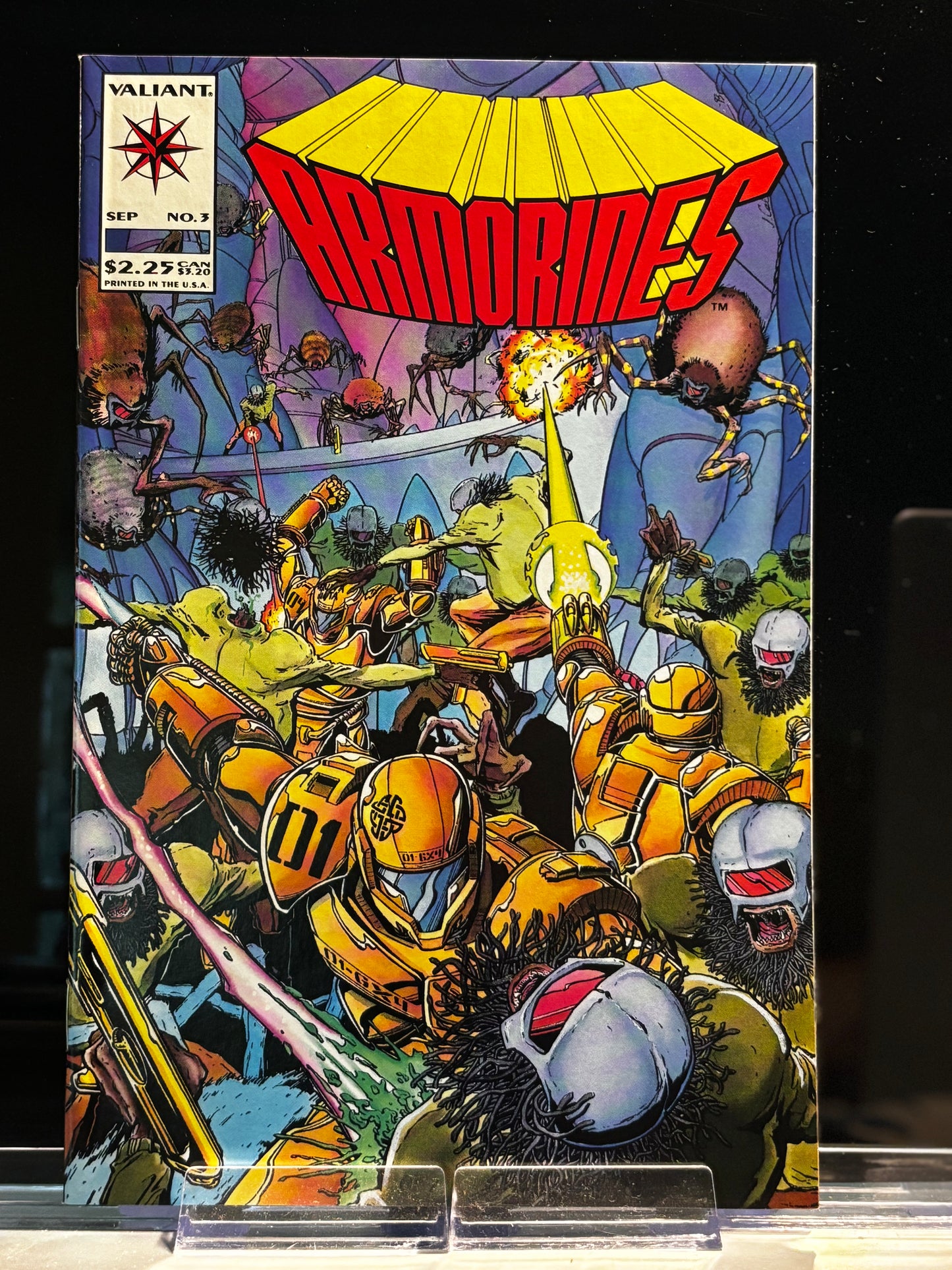 Armorines #2, 3, 5 (1994 Valiant Comics) – VF/NM – Power Armor War Comic Lot