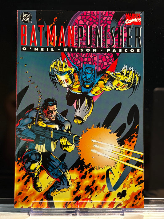 Batman/Punisher: Lake of Fire #1 (1994 DC/Marvel) – VF/NM – Prestige Format One-Shot – Gotham Crossover