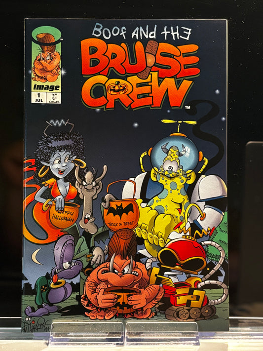 Boof and the Bruise Crew #1 & 2 (1994 Image Comics) – VF/NM – Complete Gross-Out Misfit Mini by Sam Kieth