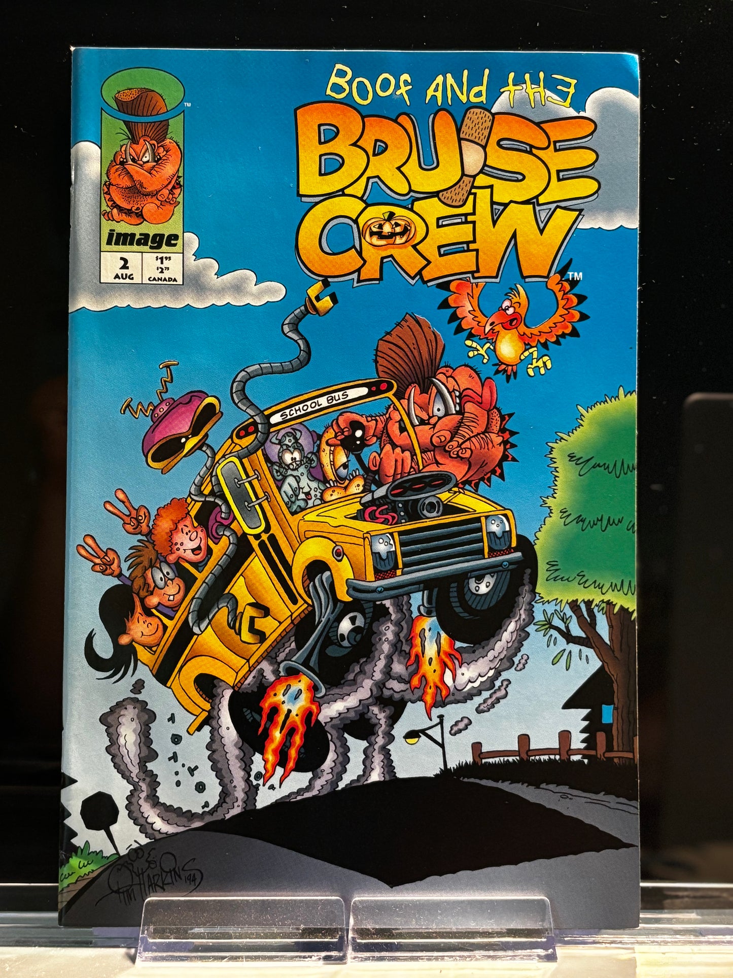 Boof and the Bruise Crew #1 & 2 (1994 Image Comics) – VF/NM – Complete Gross-Out Misfit Mini by Sam Kieth
