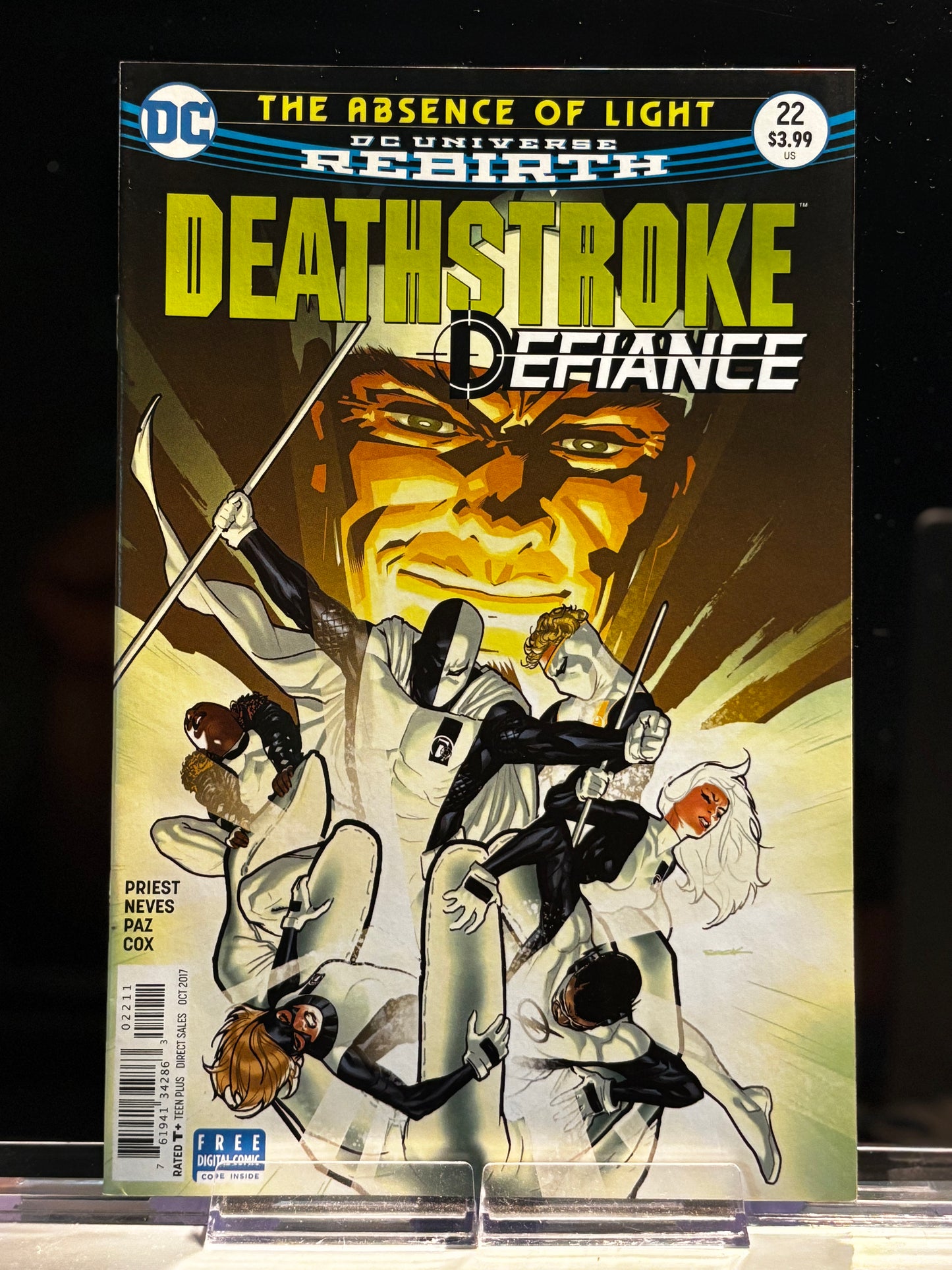 Deathstroke #22 (2016 DC Comics) – VF/NM – Defiance Chapter Two – Priest Rebirth Run