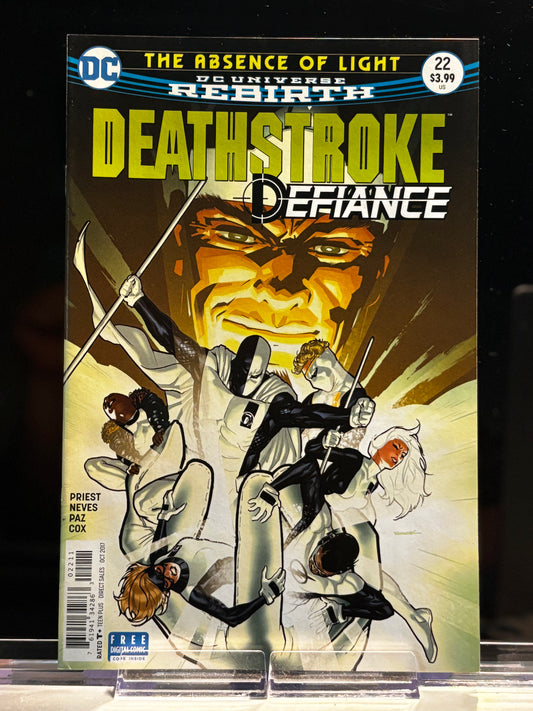 Deathstroke #22 (2016 DC Comics) – VF/NM – Defiance Chapter Two – Priest Rebirth Run
