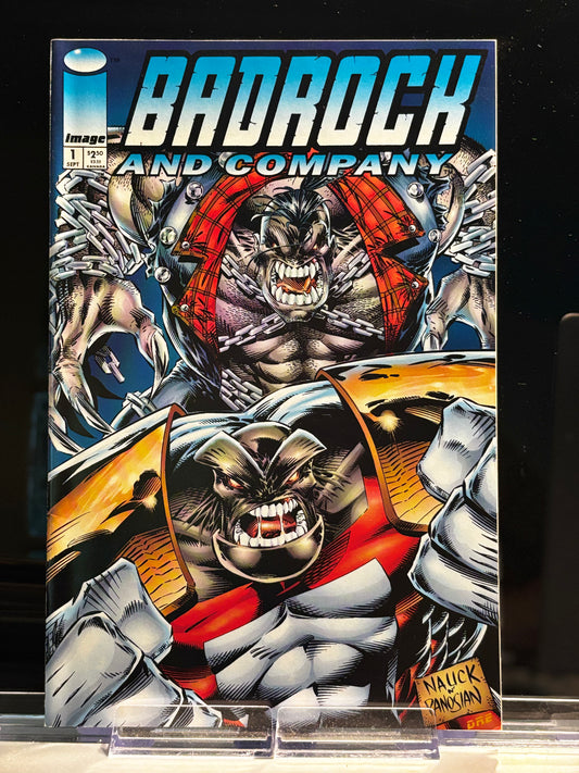 Badrock & Company #1–2 (1994 Image Comics) – VF/NM – Youngblood Spin-Off – Complete 2-Issue Mini-Series