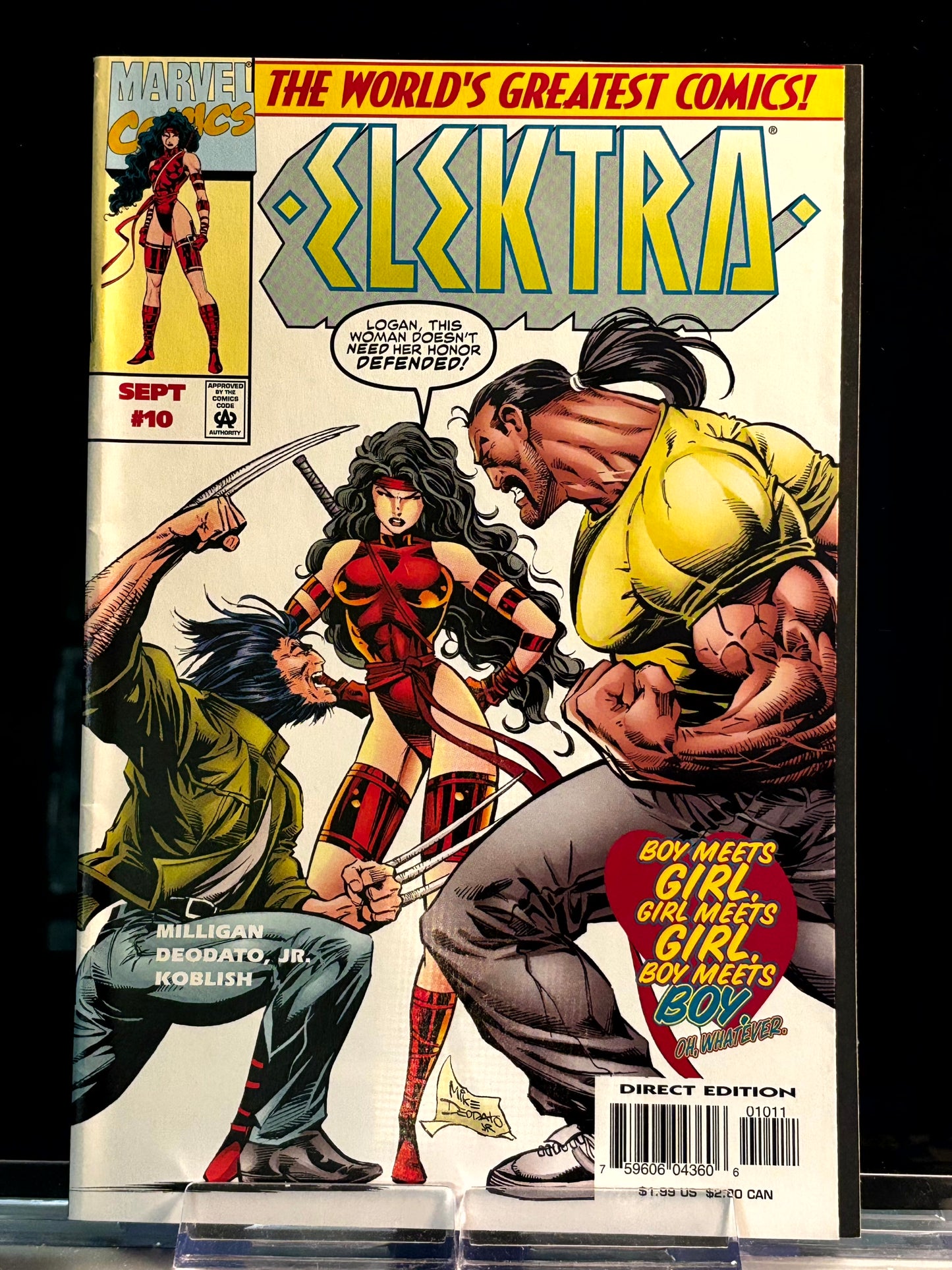 Elektra #7, 10, 14 (1996 Marvel) VF/NM – Assassin's War, Hand Secrets, 90s Marvel Femme Fatale