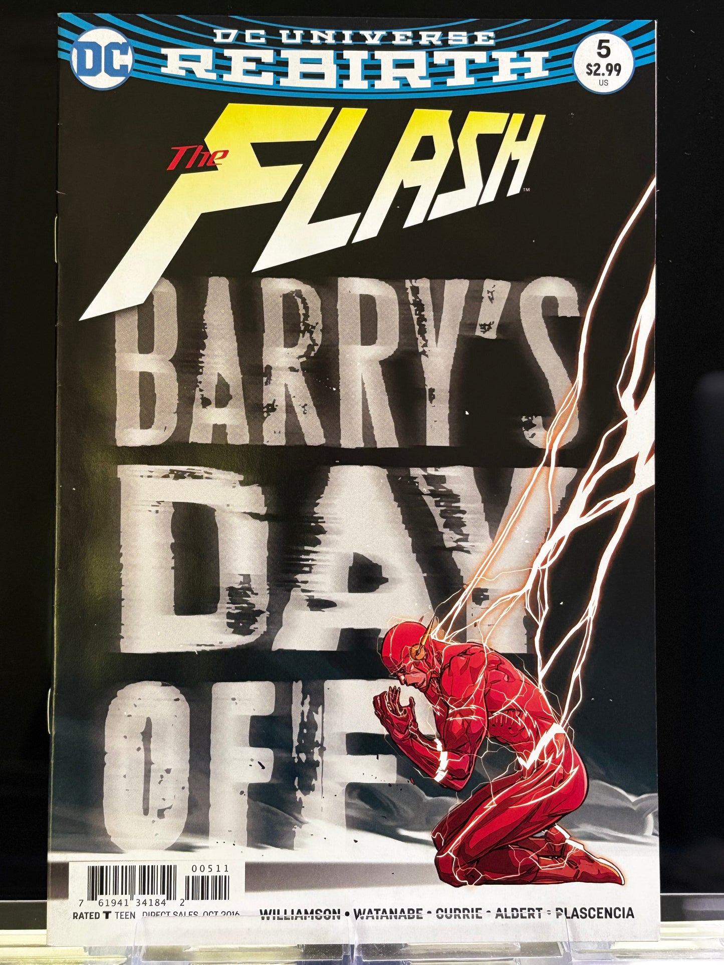 The Flash #3–5 (2016 DC Comics) – VF/NM Lot – Godspeed Origin Arc – Rebirth Era Key