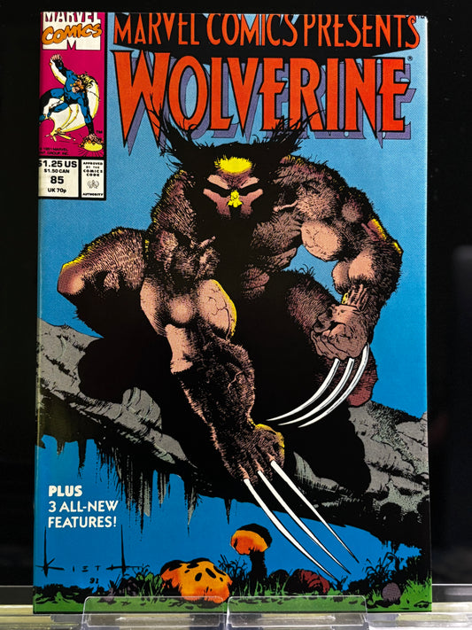 Marvel Comics Presents #75, 76, 85 (1988 Marvel) VF/NM Wolverine Stories Weapon X Era Lot