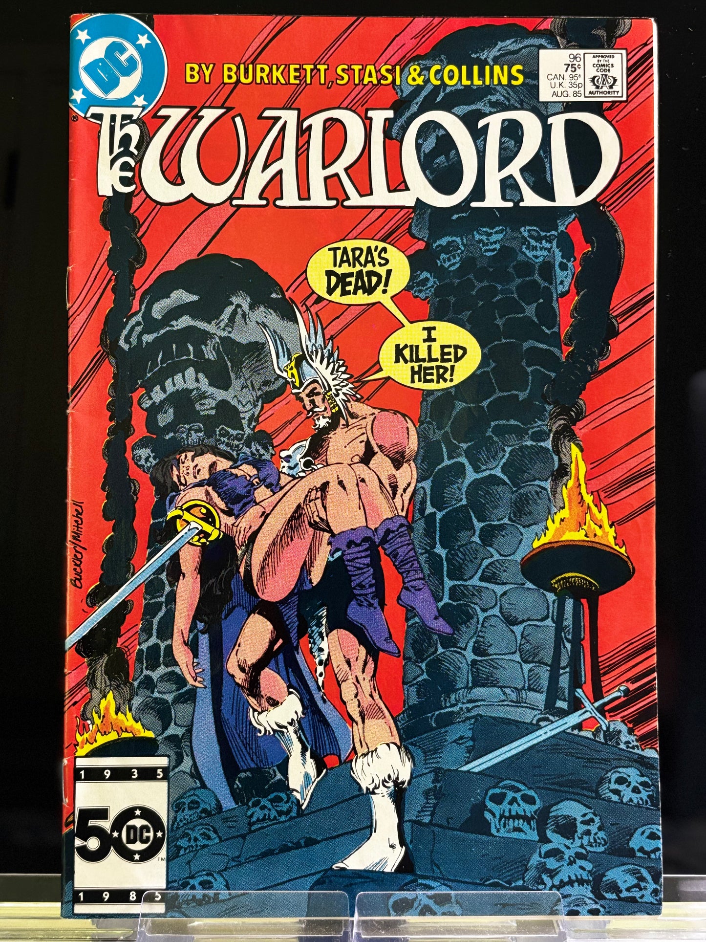 Warlord #96–100 (1985 DC Comics) – VF/NM Lot – Milestone Issue + Late Bronze Age Fantasy Arc