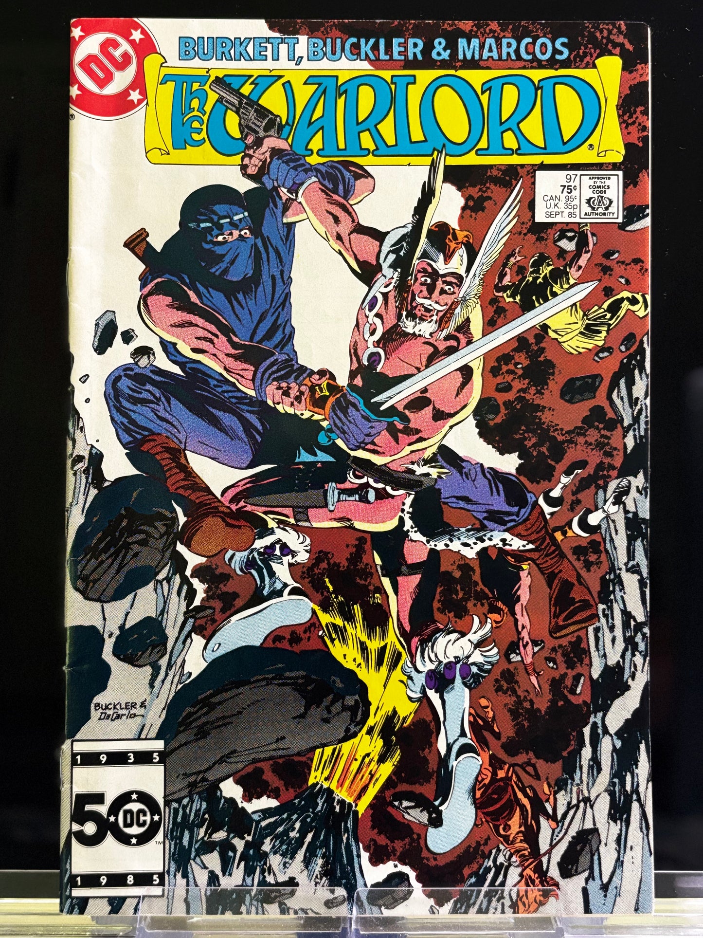 Warlord #96–100 (1985 DC Comics) – VF/NM Lot – Milestone Issue + Late Bronze Age Fantasy Arc