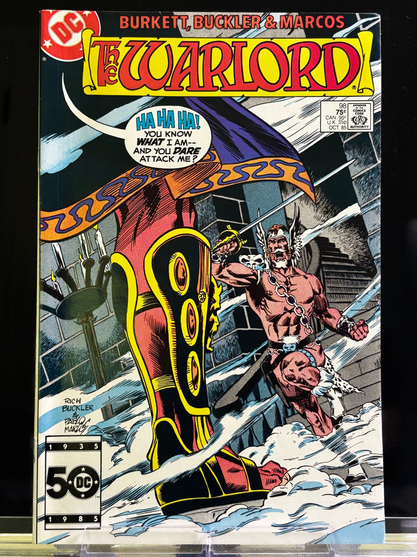 Warlord #96–100 (1985 DC Comics) – VF/NM Lot – Milestone Issue + Late Bronze Age Fantasy Arc