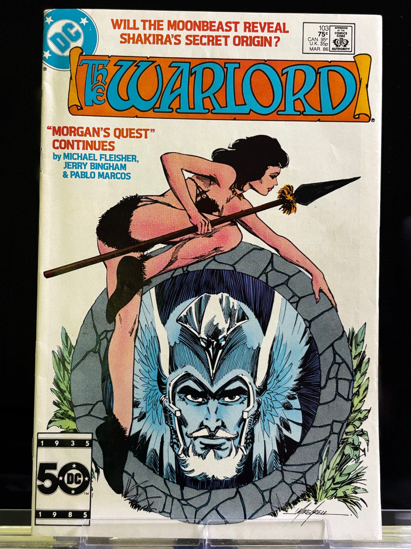 Warlord #102–106 (1986–1987 DC Comics) – VF/NM Lot – Final Arc – Swords, Sorcery & Survival in Skartaris