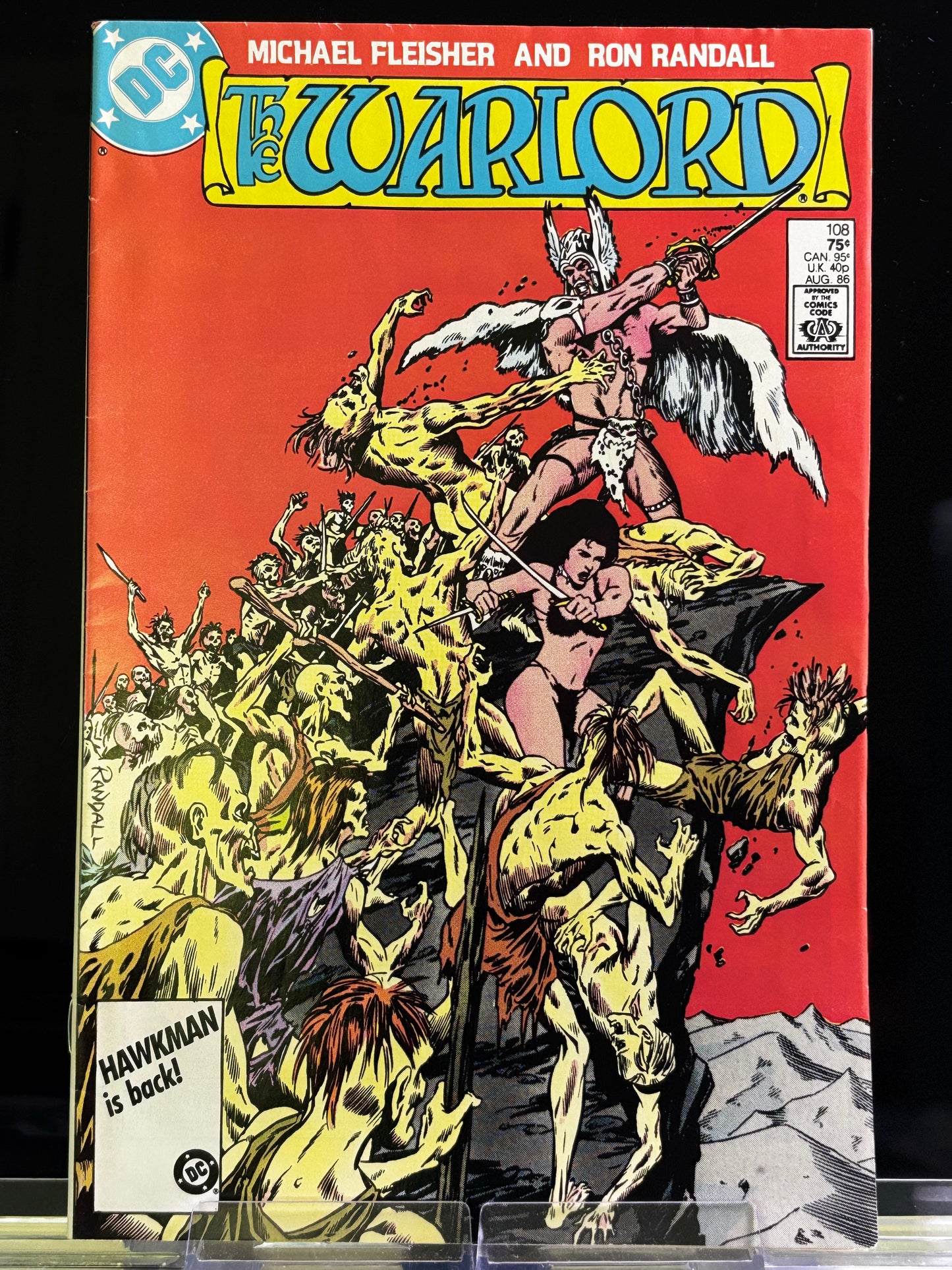 Warlord #108–110 (1986 DC Comics) – VF/NM Lot – Rare Late-Run Sword & Sorcery Arc – Skartaris Crumbles