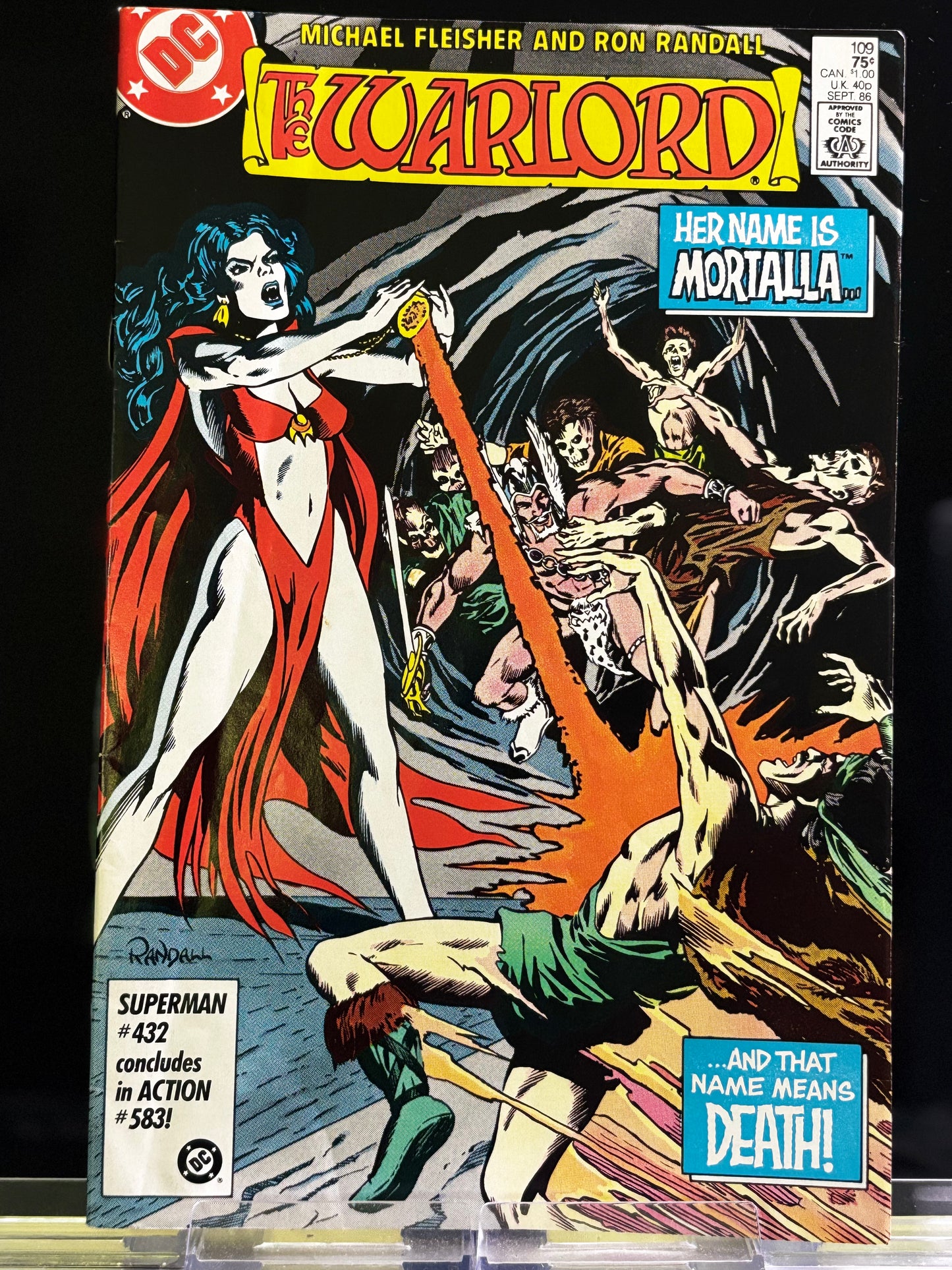 Warlord #108–110 (1986 DC Comics) – VF/NM Lot – Rare Late-Run Sword & Sorcery Arc – Skartaris Crumbles