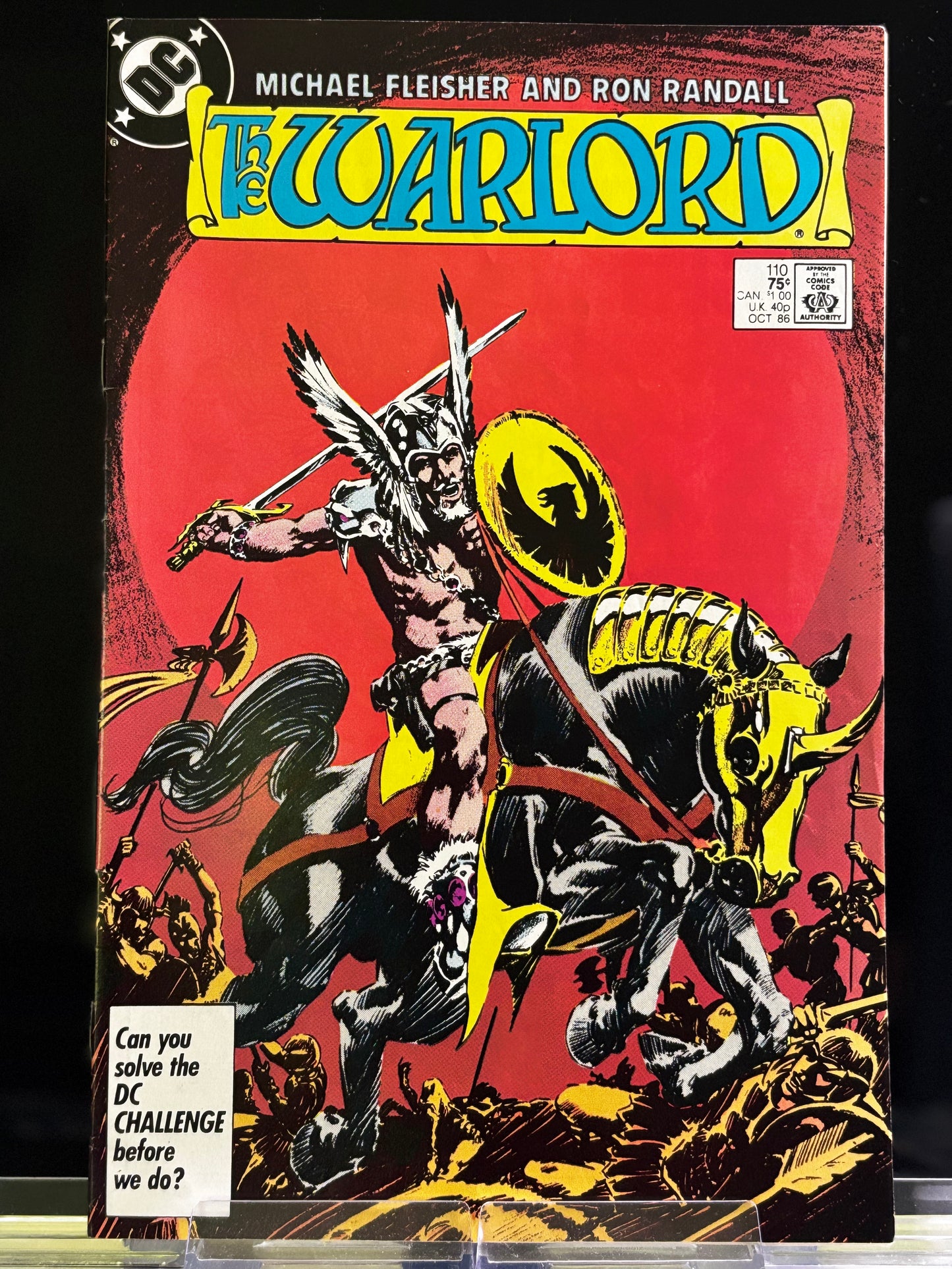 Warlord #108–110 (1986 DC Comics) – VF/NM Lot – Rare Late-Run Sword & Sorcery Arc – Skartaris Crumbles