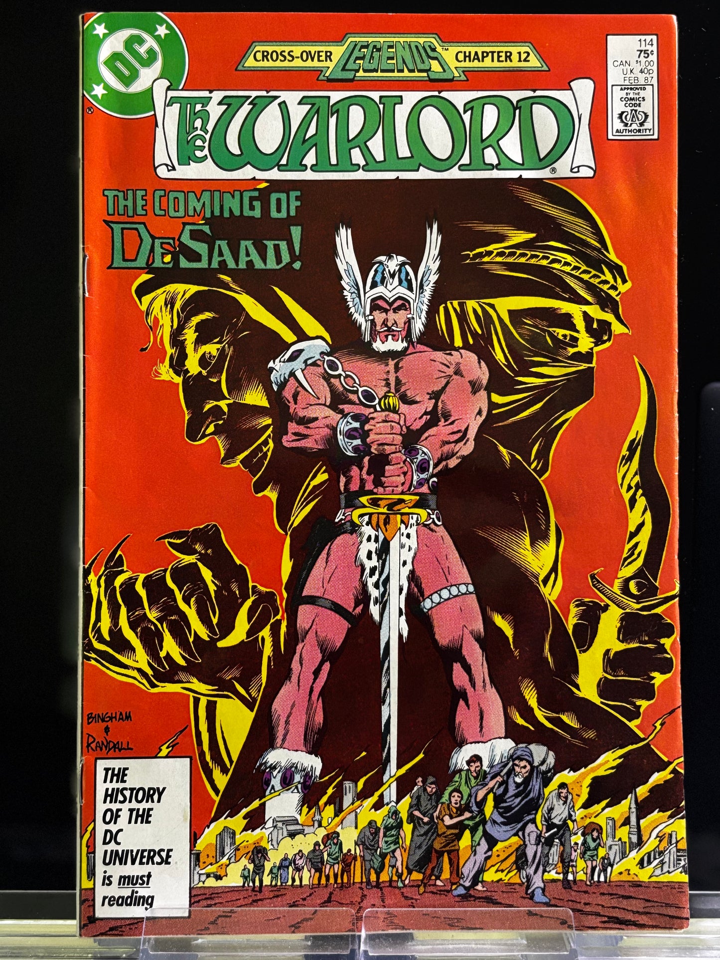 Warlord #111–114 (1987 DC Comics) – VF/NM Lot – Twilight of Skartaris – Rare Late-Run Issues