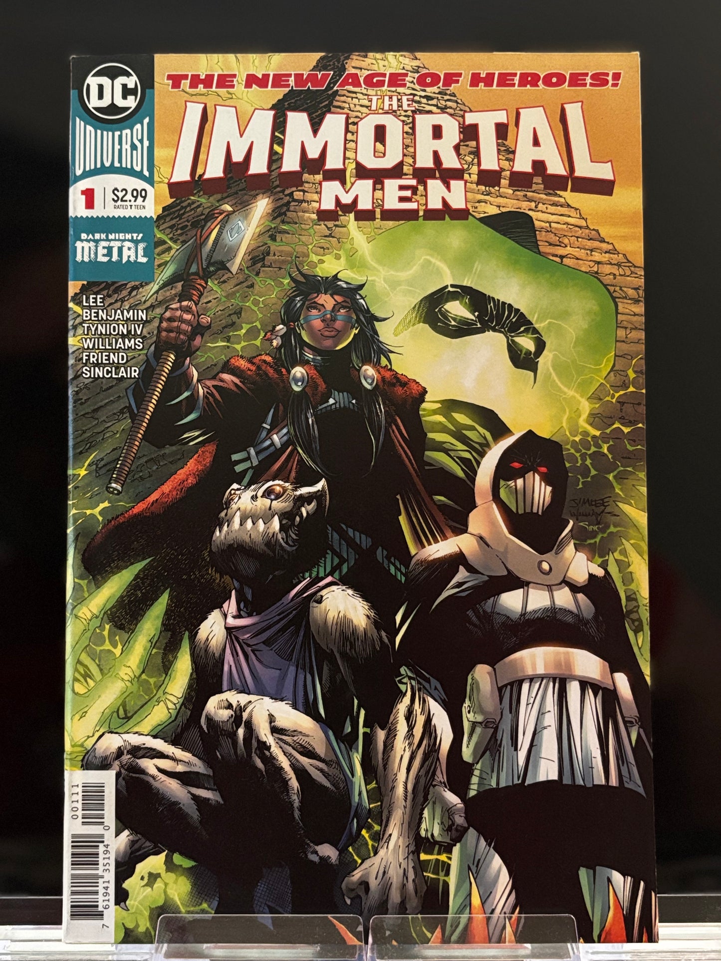 The Immortal Men #1–3 (DC Comics 2018) – Complete First Arc – VF/NM Lot