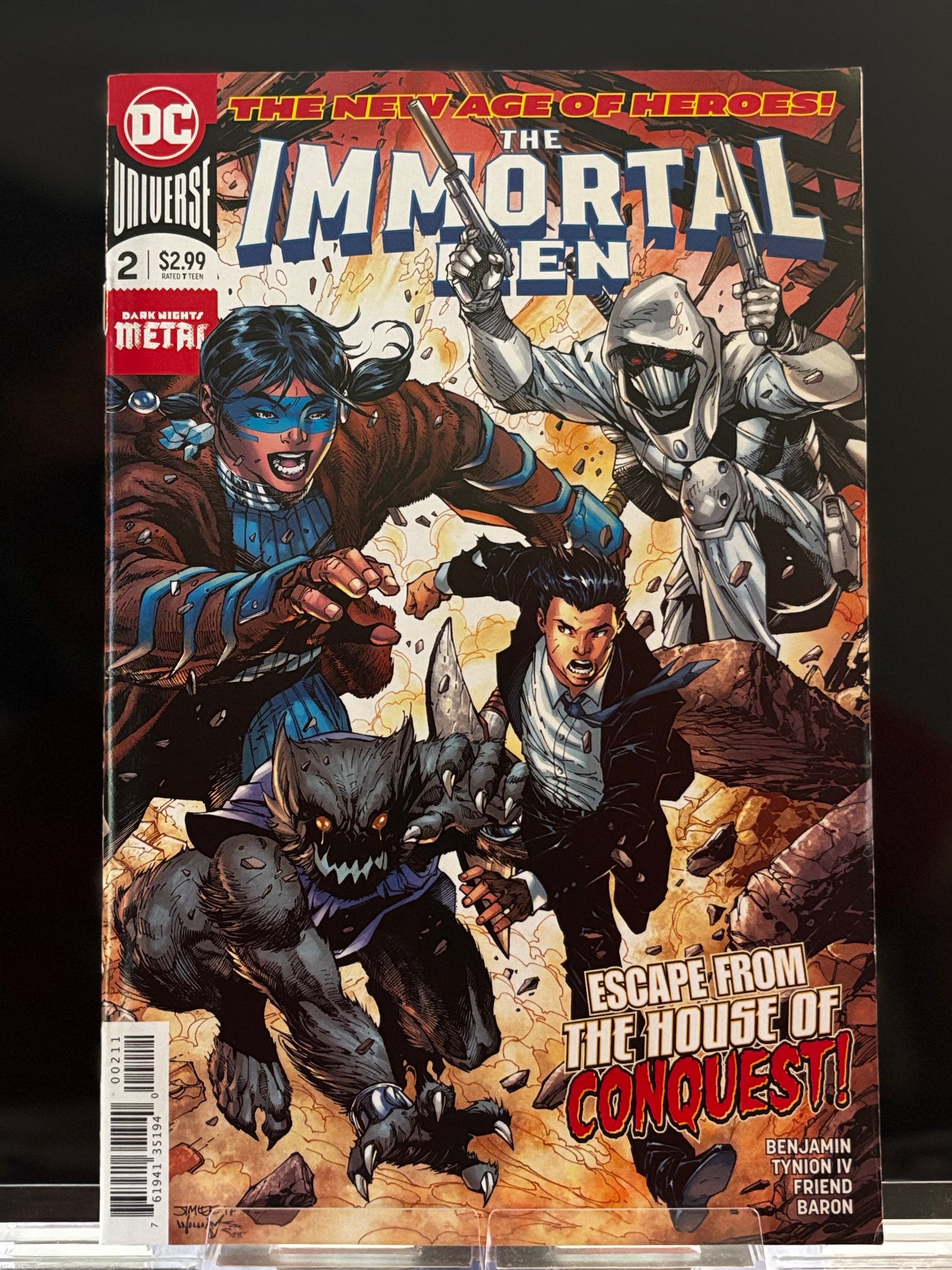 The Immortal Men #1–3 (DC Comics 2018) – Complete First Arc – VF/NM Lot
