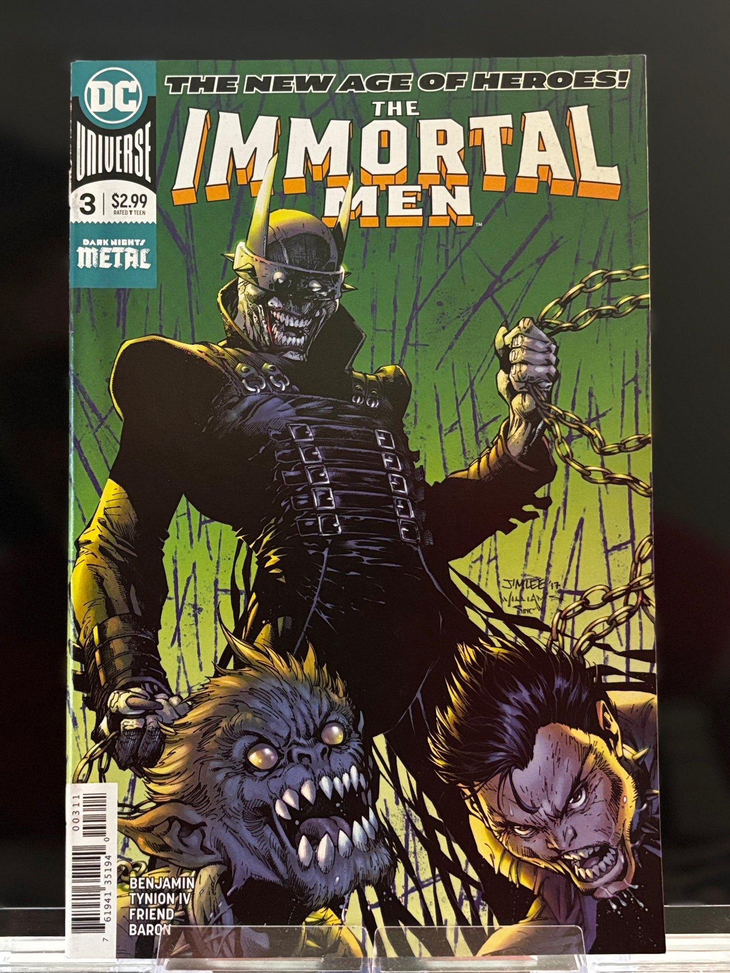 The Immortal Men #1–3 (DC Comics 2018) – Complete First Arc – VF/NM Lot