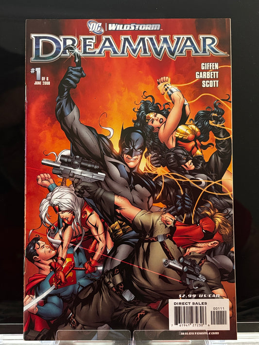 DC Wildstorm: DreamWar #1–3 (2008) – Superman vs. Wildcats – VF/NM Lot – Dreamscape Crossover
