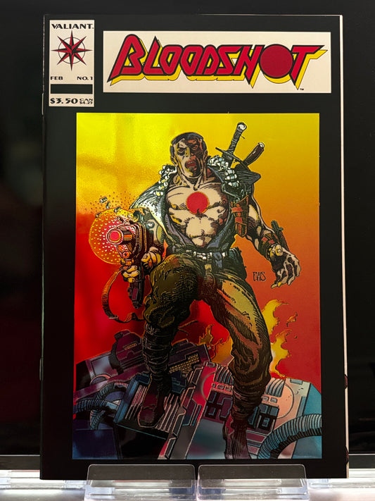 Bloodshot #1 (1993 Valiant Comics) – VF/NM – First Solo Series – Valiant Key Issue
