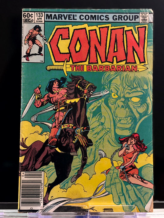 Conan the Barbarian #133, 134, 136, 141, 143 (1970 Marvel) VF/NM Bronze Age Sword & Sorcery Lot