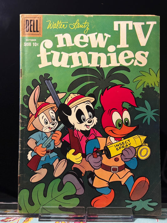 Walter Lantz New Funnies #260 (1958 Dell Comics) – GD+ – Woody Woodpecker Golden Age Classic