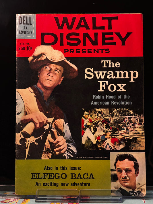 Walt Disney Presents #2 (1959 Dell Comics) – VF– – Zorro & Davy Crockett TV Adventure Classic