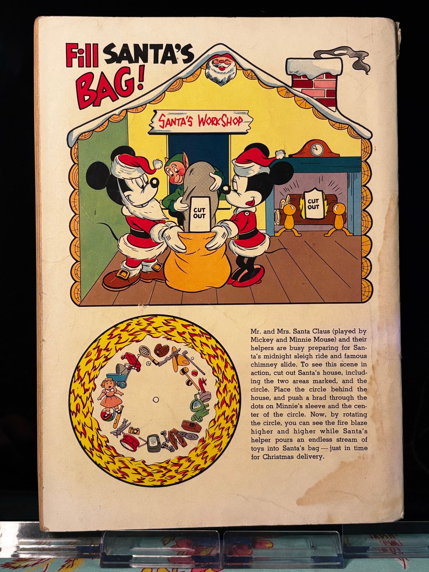 Walt Disney’s Christmas Parade #9 (1958 Dell Comics) – G/VG – Giant Holiday Special Featuring Donald Duck & Mickey Mouse