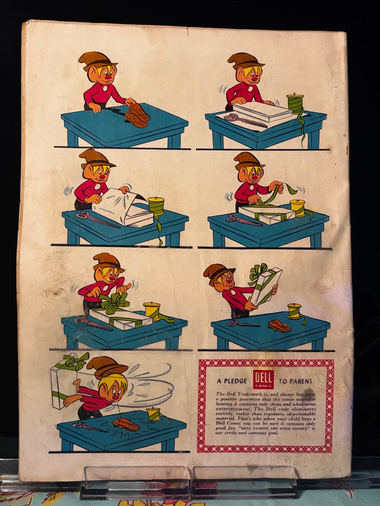 Four Color #868 – Walt Scott’s The Little People (1957 Dell Comics) – GD/VG – Fantasy Golden Age Fairy Tale