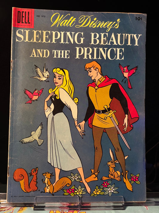Sleeping Beauty and the Prince #973 (1959 Dell Comics) – VG – Disney’s Golden Age Animated Adaptation
