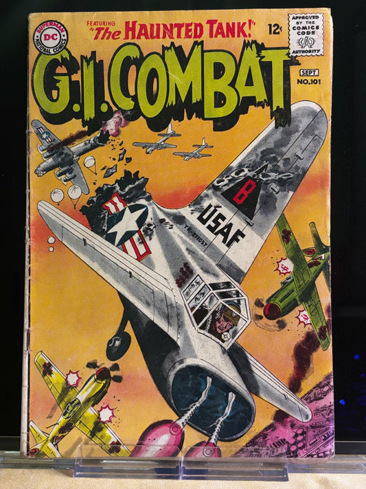 G.I. Combat #101 (1963 DC Comics) – GD/VG – Silver Age War Comic – Vintage Battlefield Action