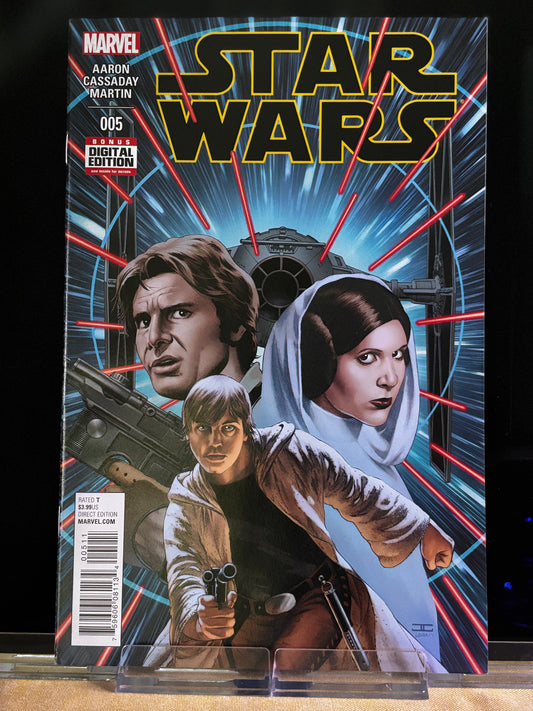 Star Wars #5, 7, 9, 11, 12 (2015 Marvel) VF/NM Lot Jason Aaron John Cassaday Canon Marvel Run