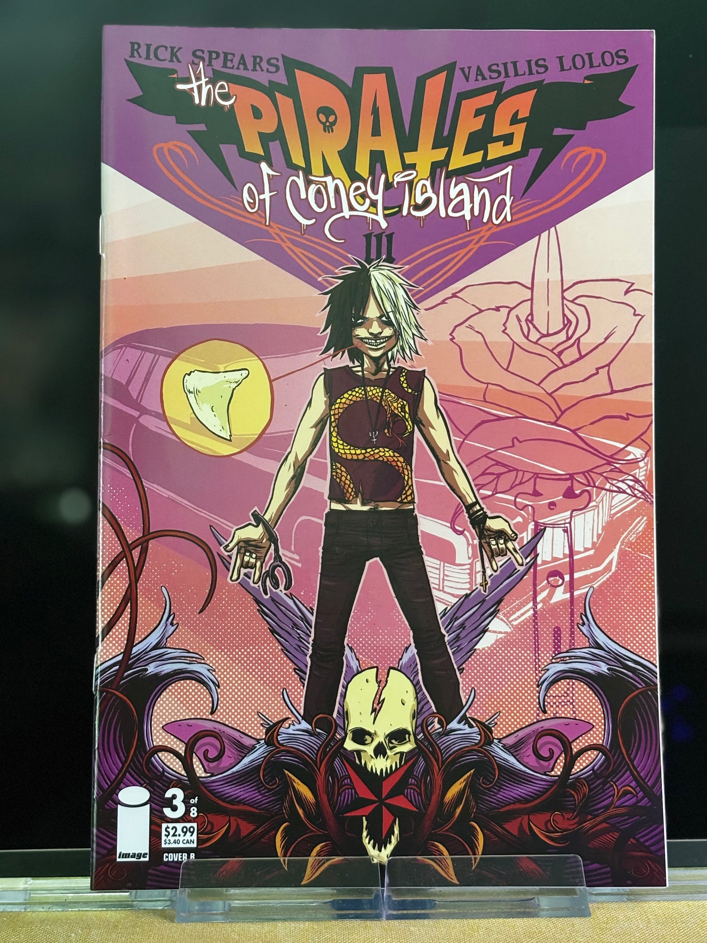 The Pirates of Coney Island #2, 3B, 4B, 5B (2006 Image) VF/NM Rare Variant Covers Indie Punk Series